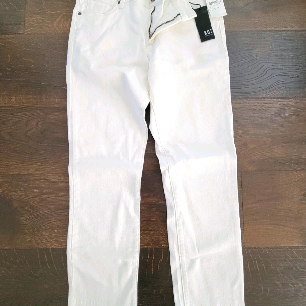 Kut White Jeans